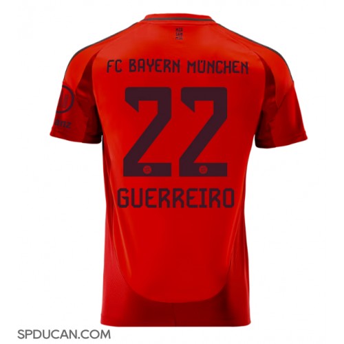 Muški Nogometni Dres Bayern Munich Raphael Guerreiro #22 Domaci 2024-25 Kratak Rukav